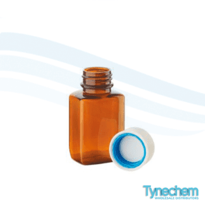CuboPac - 48ml Amber Rectangle Tablet Bottle