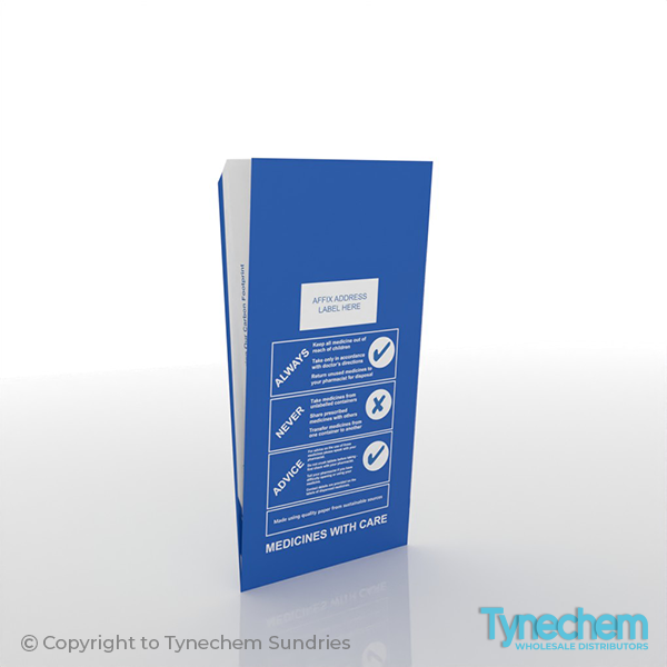 The back of NHS Counter Bags - D5 on a white background