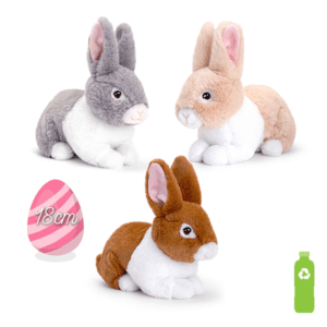 ECO BUNNIES 3/Asstd 18cm