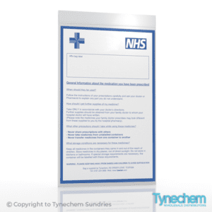 BAGS© - NHS PRESCRIPTION GRIP SEAL11 x 16"