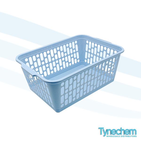 Plastic Baskets - Medium - Cool Blue