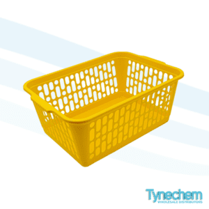 Plastic Handy Baskets - Medium Yellow