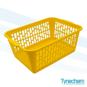 Plastic Handy Baskets - Yellow - Large