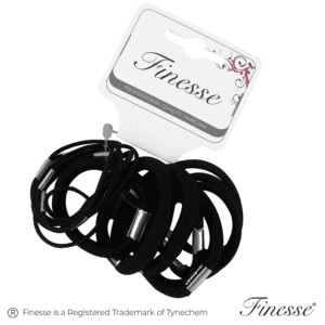 FINESSE > BLACK ELASTICS ASSORTED