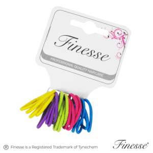 FINESSE > COLOURED ELASTICS THIN SMALL