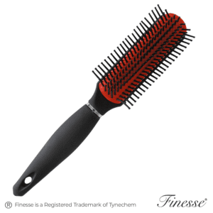 FINESSE > RED RUBBER PAD HAIRBRUSH