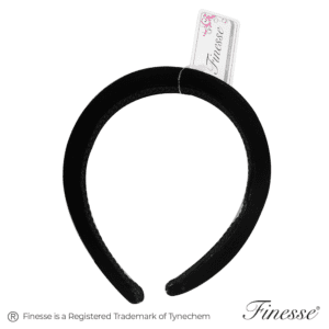 FINESSE > VELVET ALICEBAND - BLACK