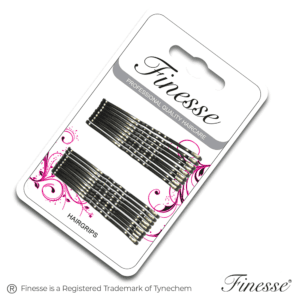 FINESSE > HAIRGRIPS - GREY 4.5cm