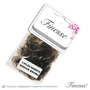FINESSE > HAIRNETS - MEDIUM BROWN