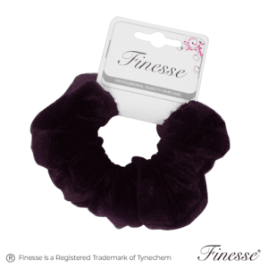 FINESSE > VELVET SCRUNCHIE - COLOURED
