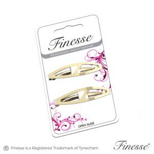 FINESSE > GOLD HAIRSLIDES