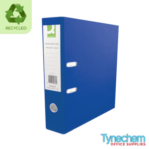 Q-CONNECT BLUE 2 RING A4 PPR/BRD BINDER