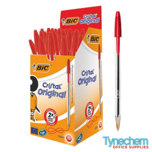 BIC BALL POINT PEN RED X50