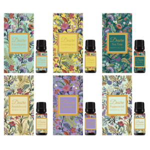 ESSENTIAL OILS SCENTS 6 ASSORTED