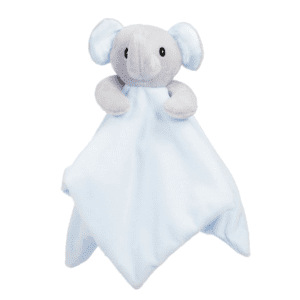 BLUE BABY ELEPHANT COMFORTER
