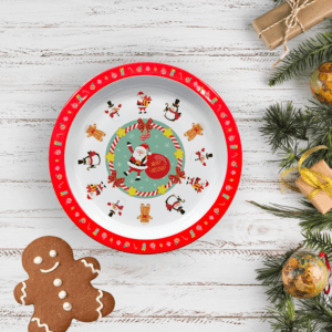 CHRISTMAS LITTLE STARS PLATE