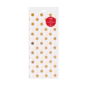 SPOT TISSUE PAPER - GOLD