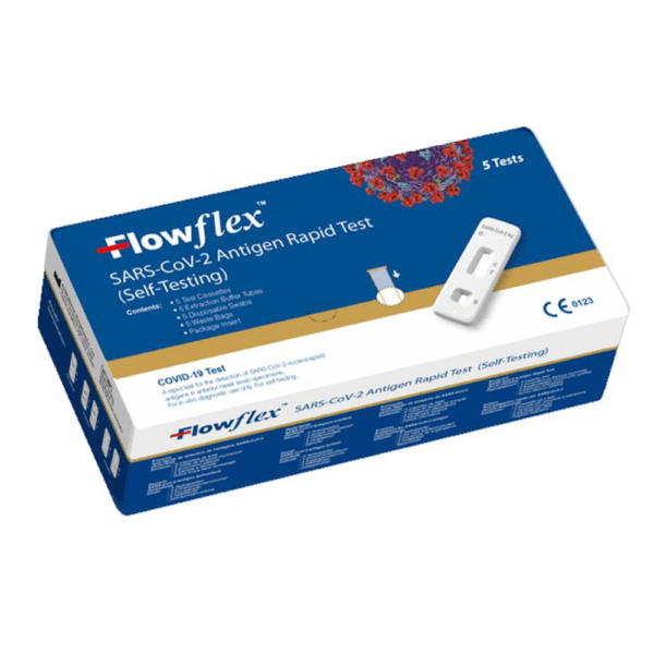 Flowflex COVID-19 Antigen Tests - 5 Pack