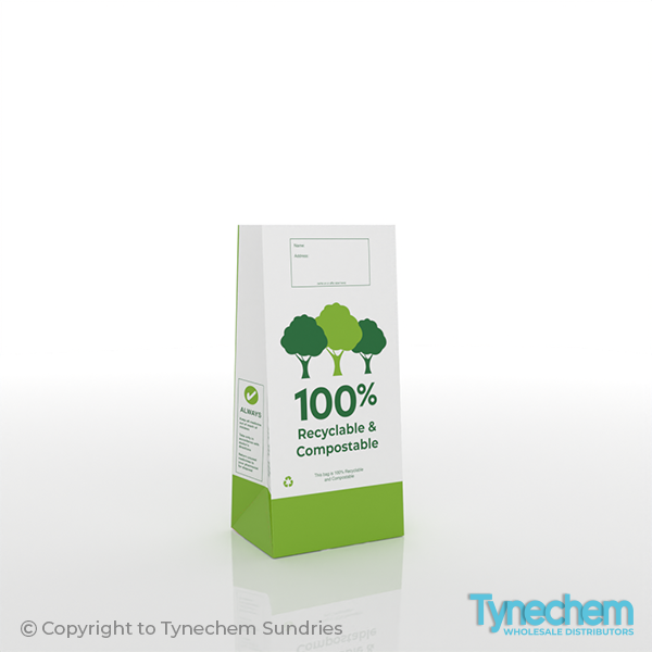 Dr Surgery Green Prescription Bags - P4DG on a white background showing the Dr Surgery prescription design.