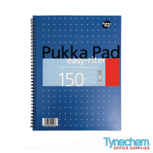 PUKKA PAD RULED METALLIC WIREBOUND EASY-RITER NOTEPAD A4