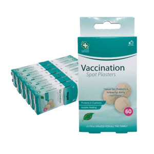 A & E - Vaccination Plasters 60's