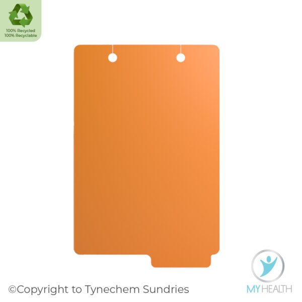Monthly Care Home Dividers (Orange)