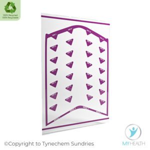 Monthly Care Home Pack™ Seals (Purple)