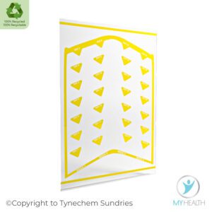 Monthly Care Home Pack™ Seals (Yellow)