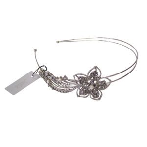 SILVER TRAILING FLOWER ALICEBAND