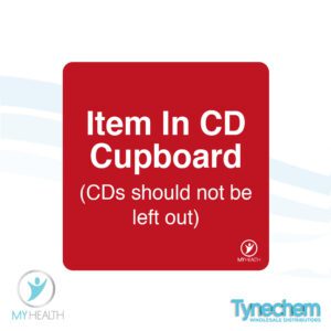 LABELS™ - ITEM IN CD CUPBOARD 38x38mm