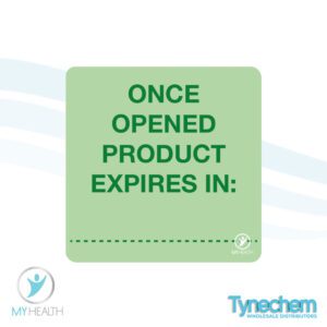 LABELS™ -ONCE OPENED PRODUCT EXPIRES IN 38x38