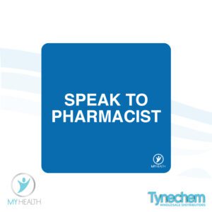 LABELS™ - SPEAK TO PHARMACIST 38x38mm