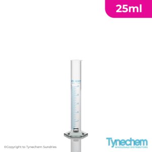 25ml GRADUATED GLASS MEASURES STRAIGHT