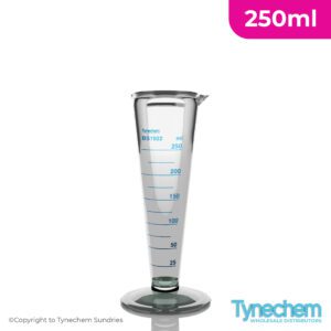 250ML GLASS MEASURE CONICAL