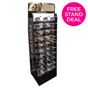Foster Grants Floor Stand Deal 120pcs 2025