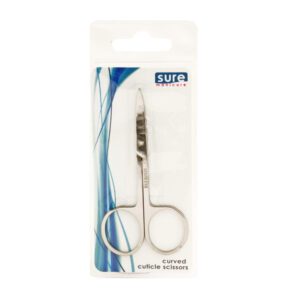 SURE MANICURE - CUTICLE SCISSORS CURVED 9cm