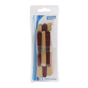 SURE MANICURE - SPECIAL EMERY BOARD 30pc MULTI Pk