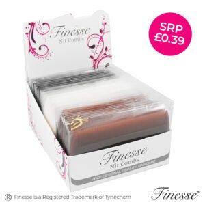 FINESSE > BOXED NIT COMB - B/W/T