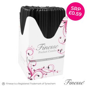 FINESSE > COMBS IN TUBS BLK