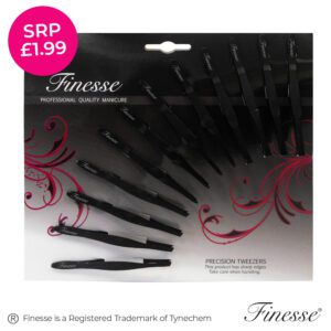 FINESSE > PRECISION TWEEZERS GUN METAL