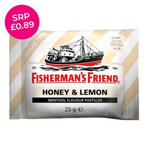 FISHERMANS FRIEND - LOZENGES 25gm HON & LEM