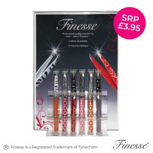FINESSE > PRECISION TIP TWEEZERS ON DISPLAY x36