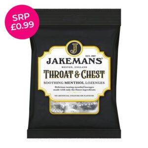 JAKEMANS - LOZENGES THROAT + CHEST 73gm