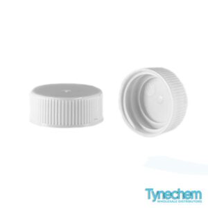20mm R3 WHITE POLYP WADLESS SCREW CAPS