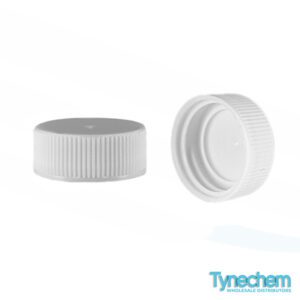 24mm R3 WHITE POLYP WADLESS SCREW CAPS
