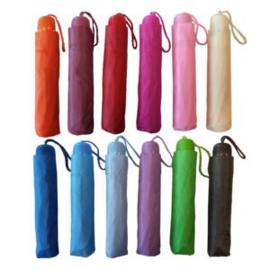 Colour Compact Umbrella - Multi Colour