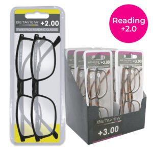 BETA-VIEW - Twin Reading Glasses 2.0