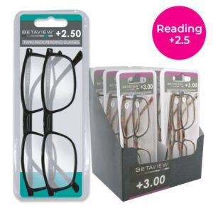 BETA-VIEW - Twin Reading Glasses 2.5