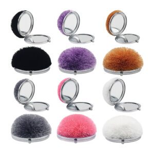 Pom Pom Compact Mirror