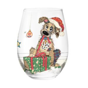 Mutt the Dog Glass
